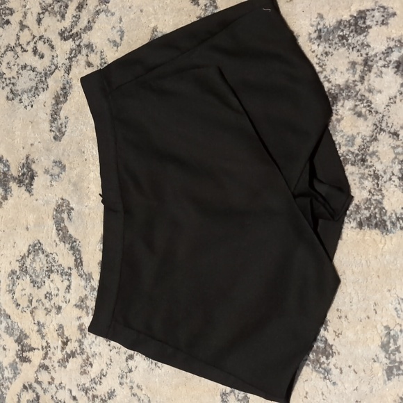 Shorts Skirt skort like new large Sophie Rue black - Picture 1 of 5